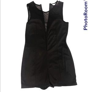 Amazing sheer heart shaped chest onesie